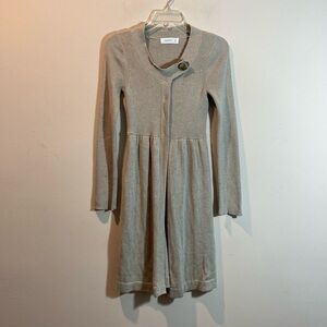 Vintage Laurie b. Beige Sweater Coat